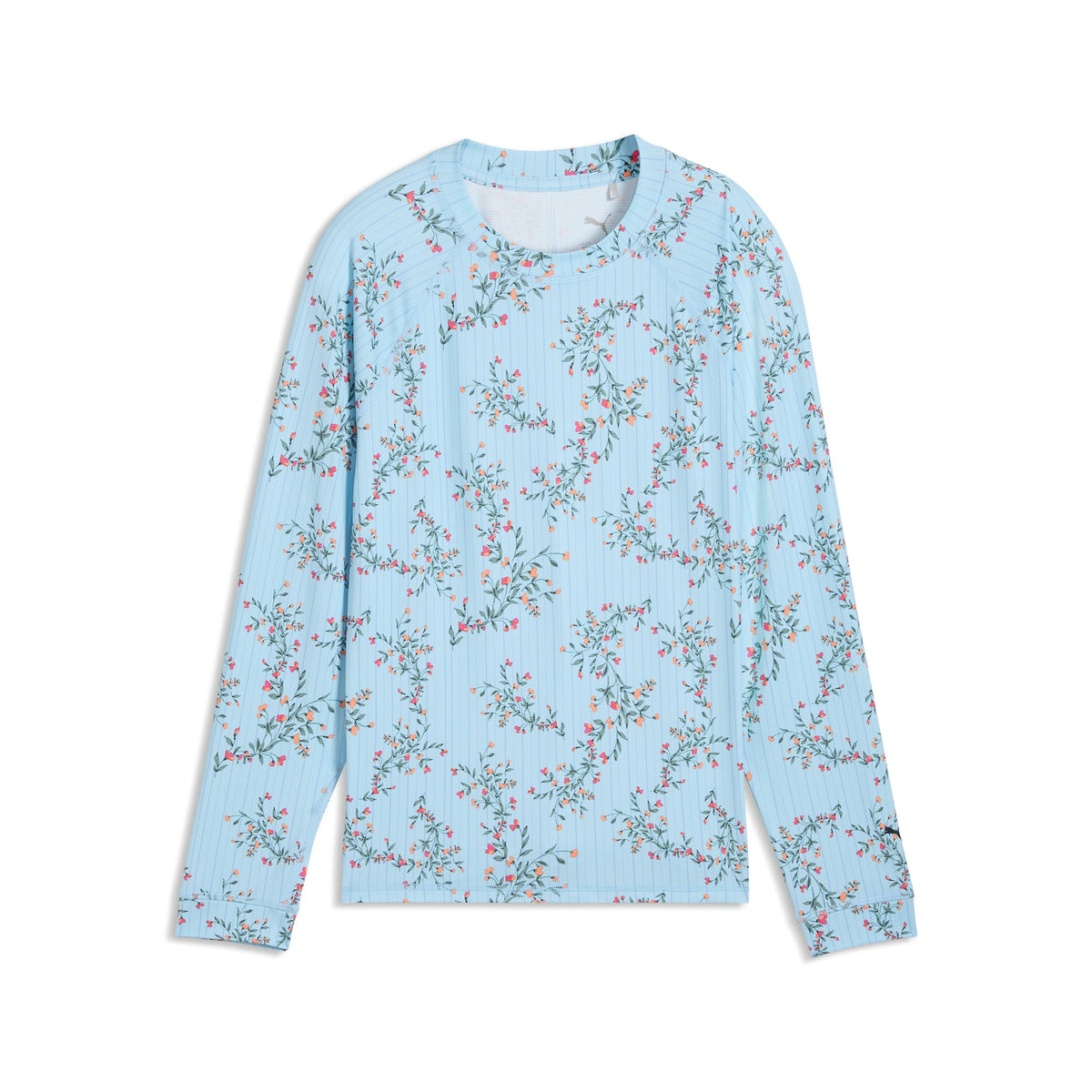 Girl's UV Floral Golf Crewneck