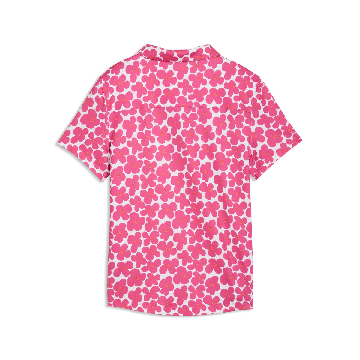 Girl's CLOUDSPUN Floral Golf Polo