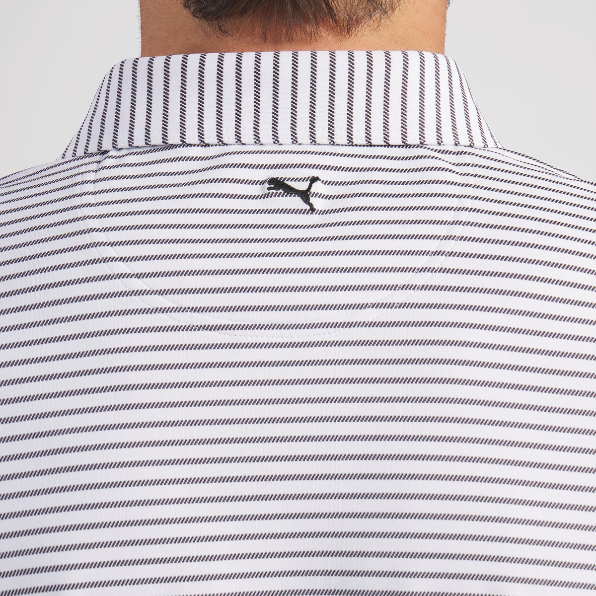 BRRR Stripe Golf Polo