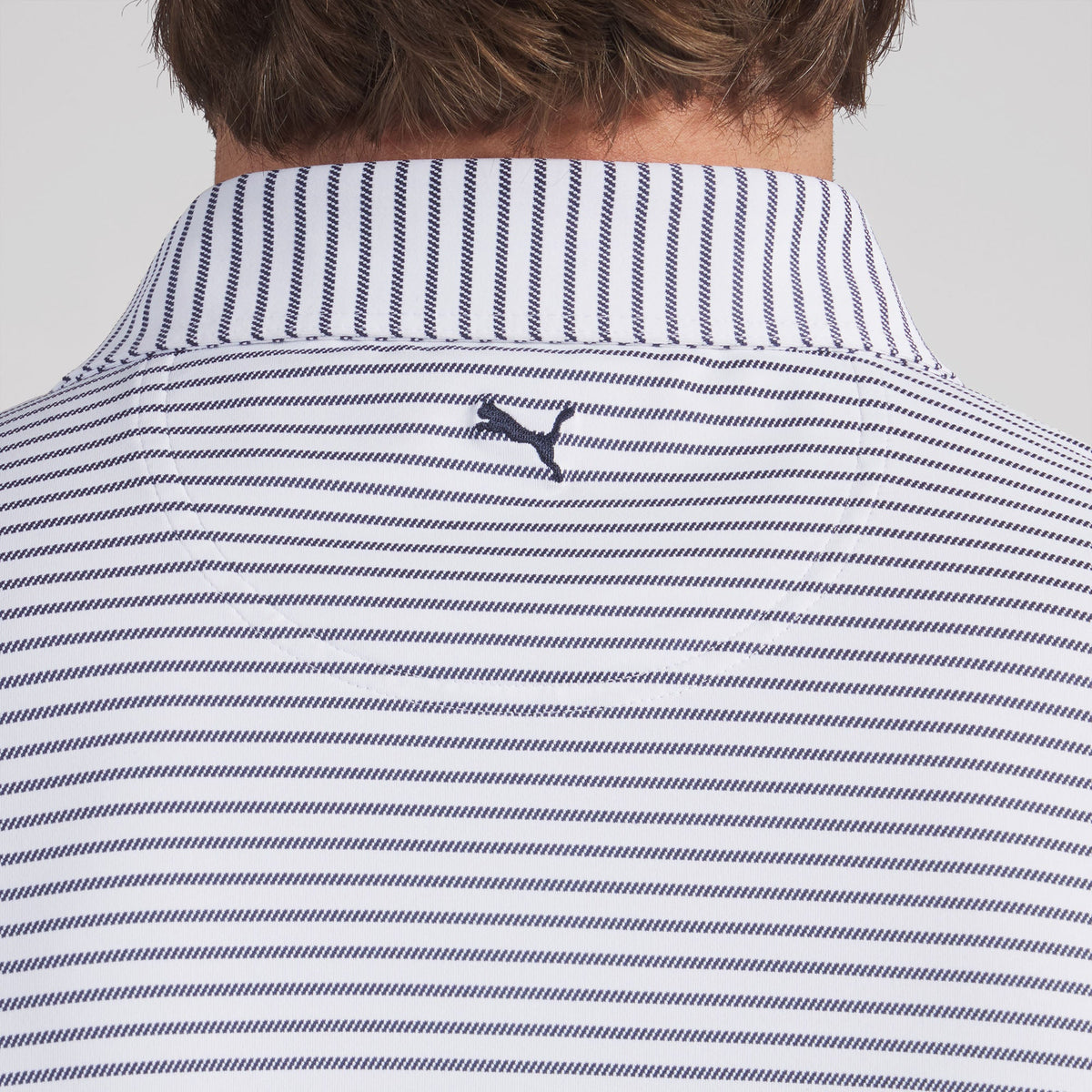 BRRR Stripe Golf Polo