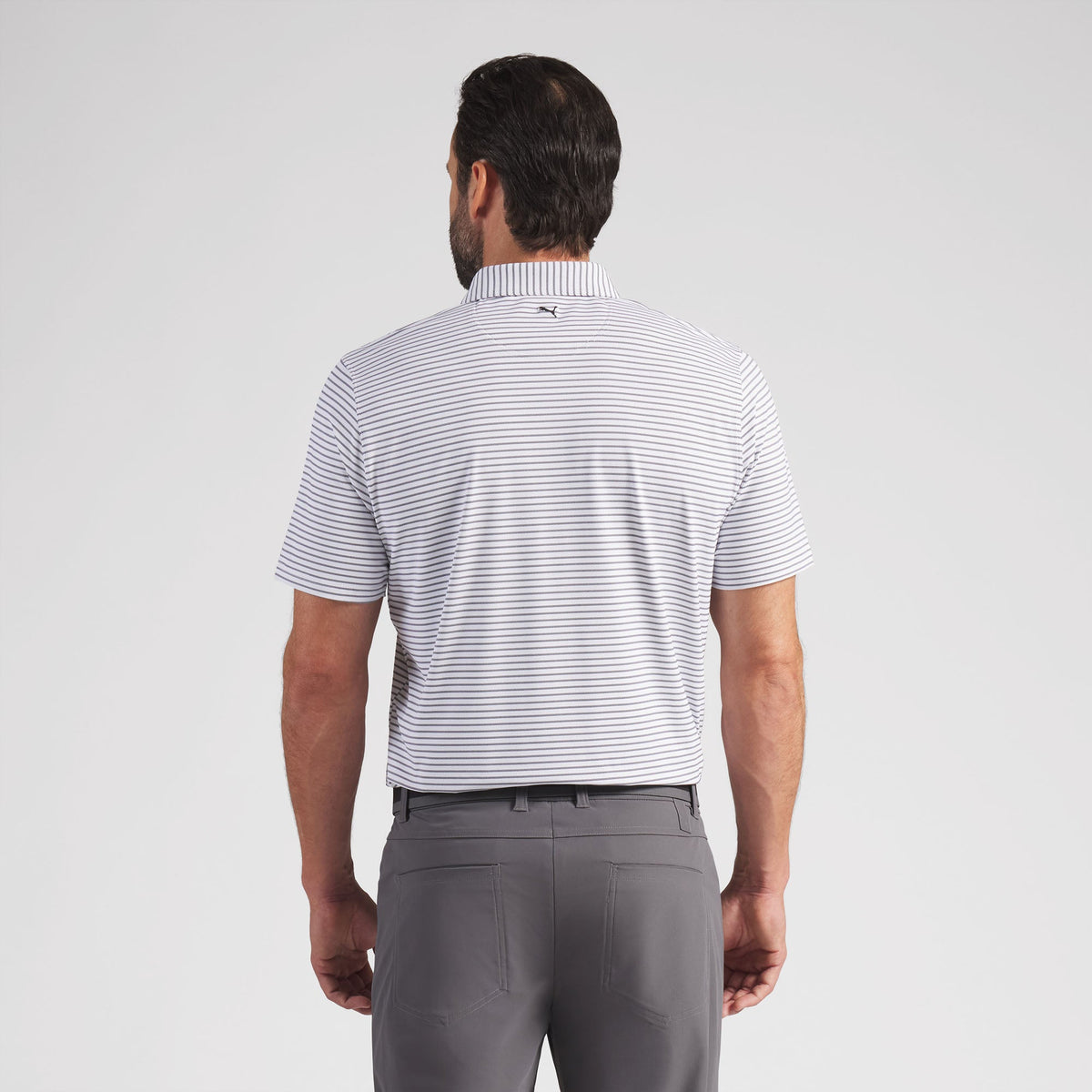 BRRR Stripe Golf Polo