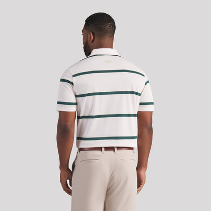 AP Pique Stripe Golf Polo