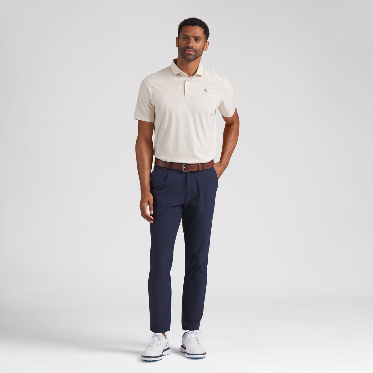 AP Textured Golf Polo