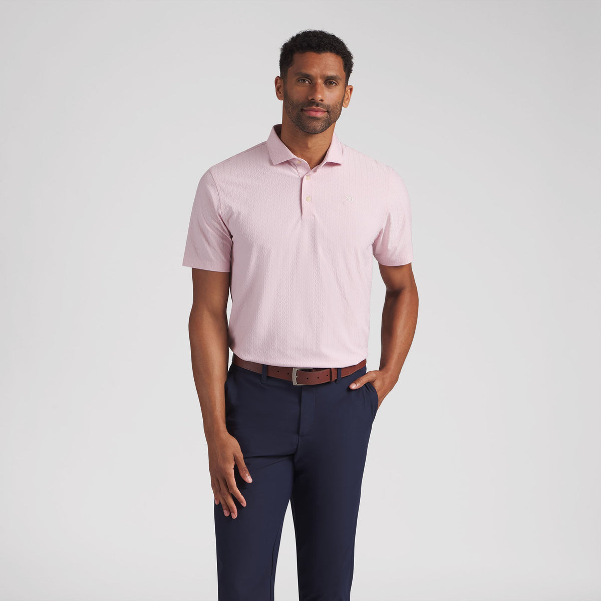 AP Textured Golf Polo