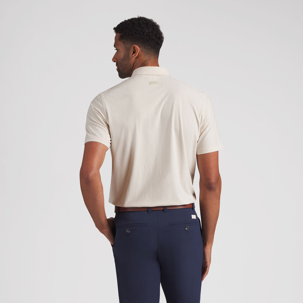 AP Textured Golf Polo