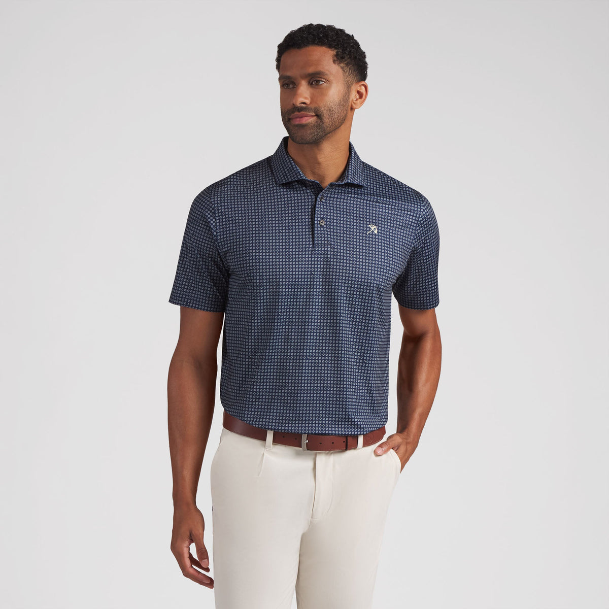 AP MATTR Geo Golf Polo