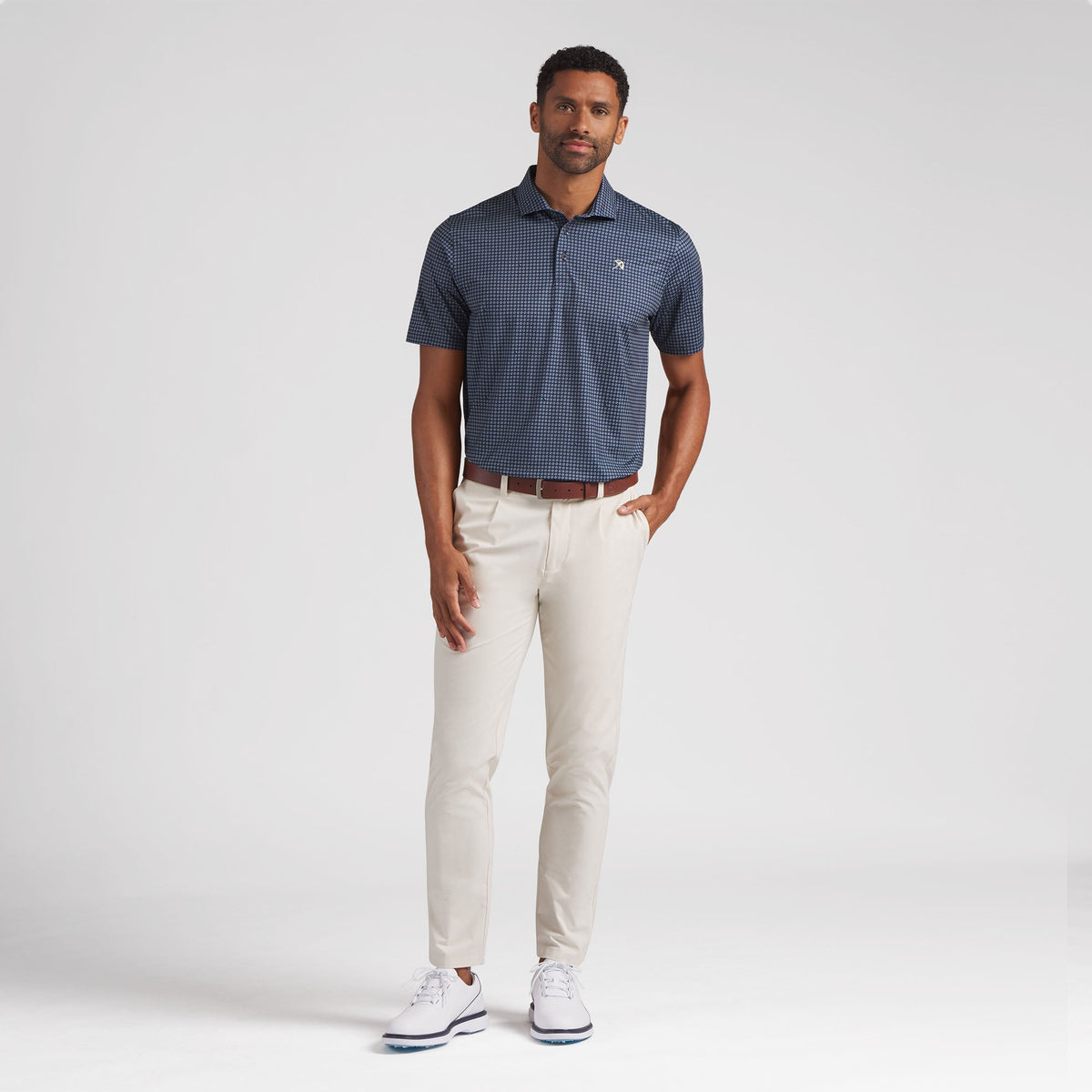 AP MATTR Geo Golf Polo