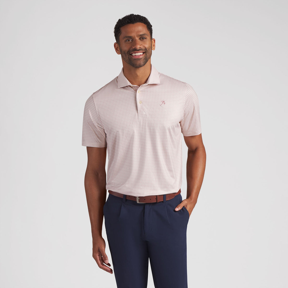AP MATTR Geo Golf Polo