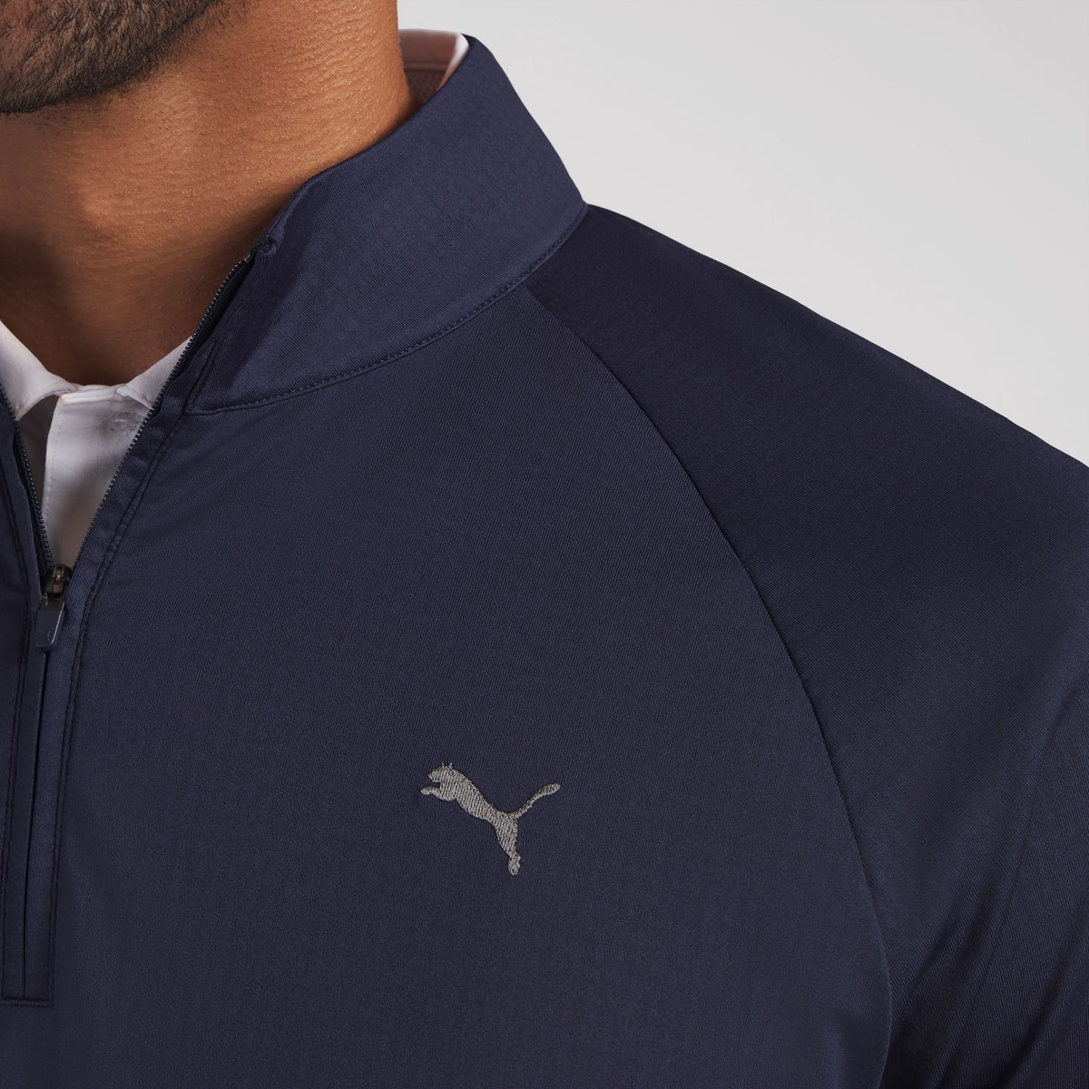 Lightweight Grid LC Golf 1/4 Zip