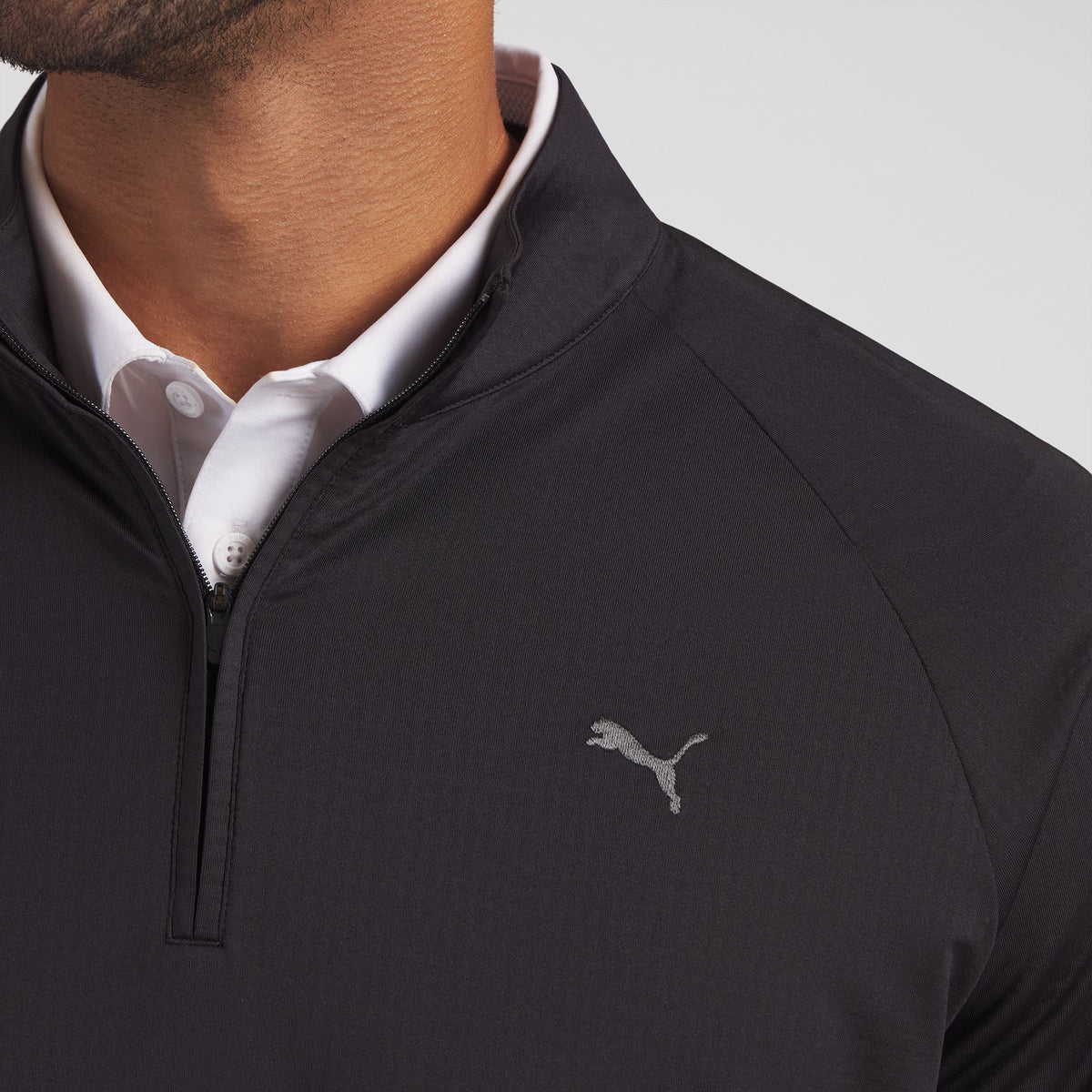 Lightweight Grid LC Golf 1/4 Zip