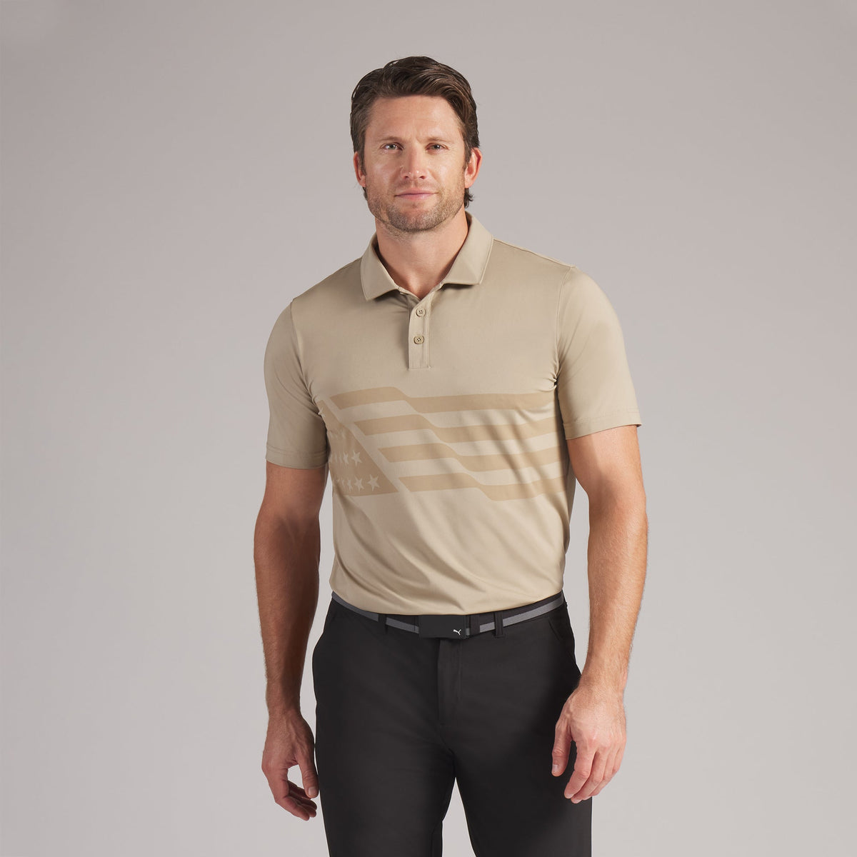 Volition Flag Golf Polo