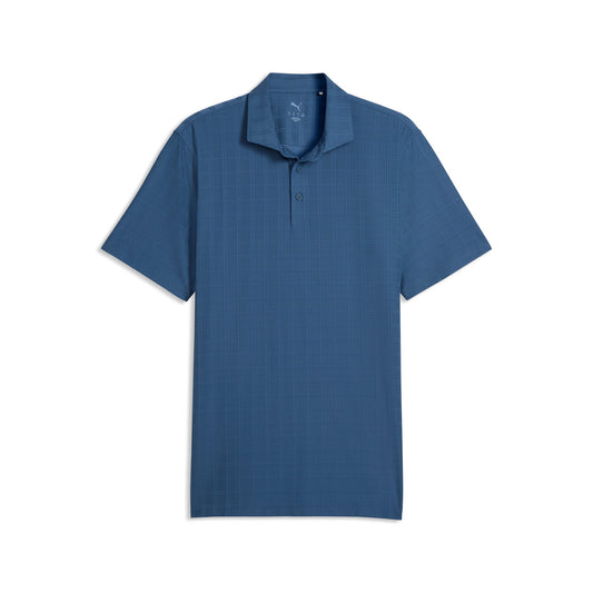 MATTR Plaid BN Golf Polo