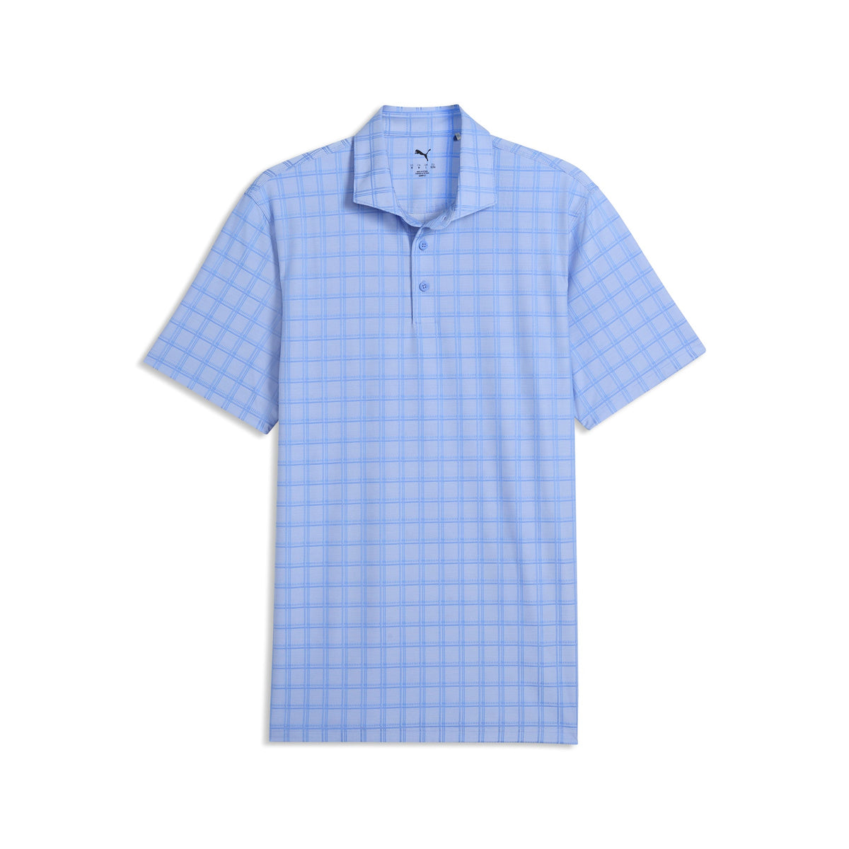 MATTR Plaid BN Golf Polo