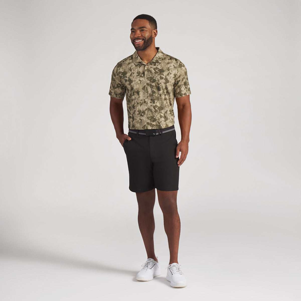 Volition Camo Golf Polo