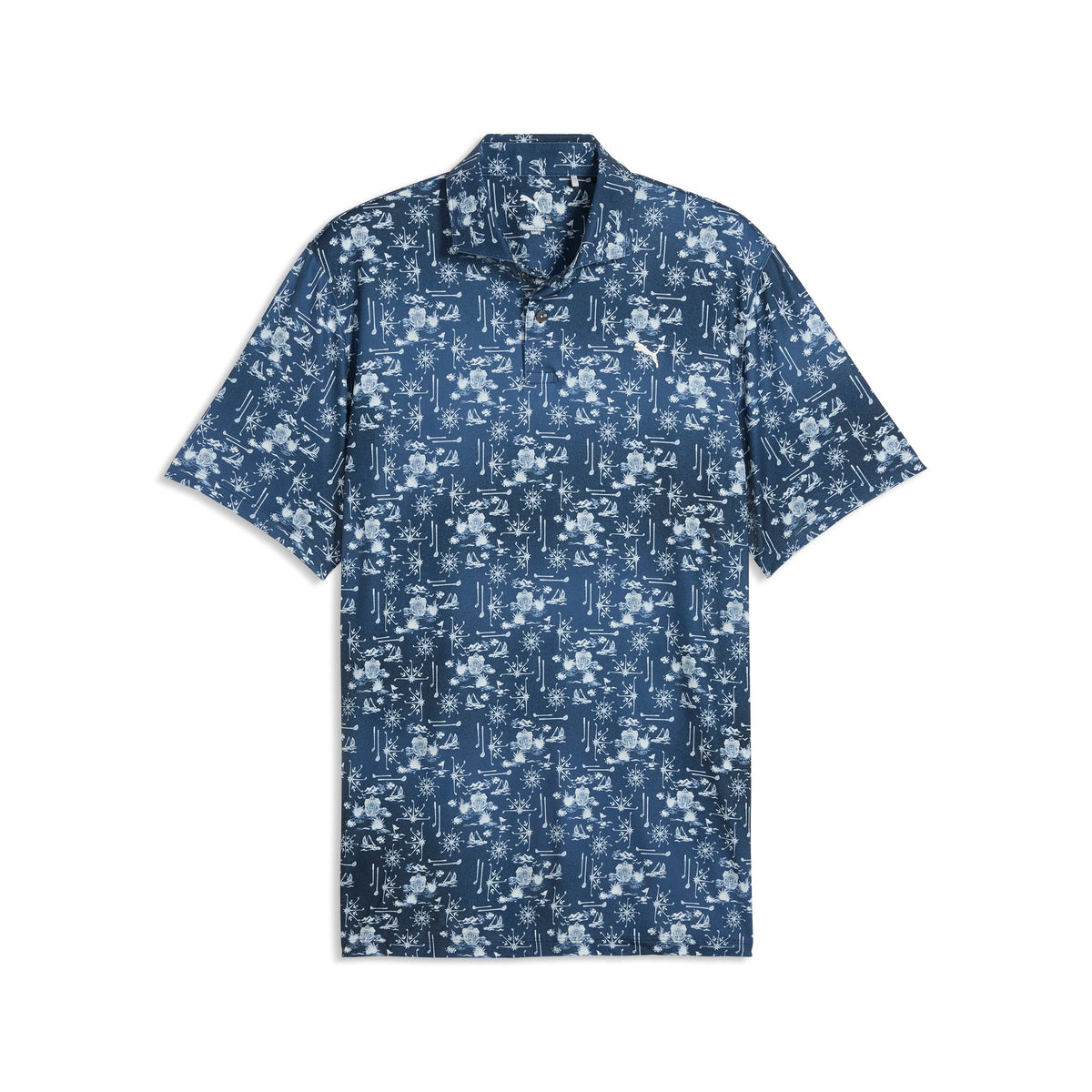 CLOUDSPUN Coastal Claret Golf Polo