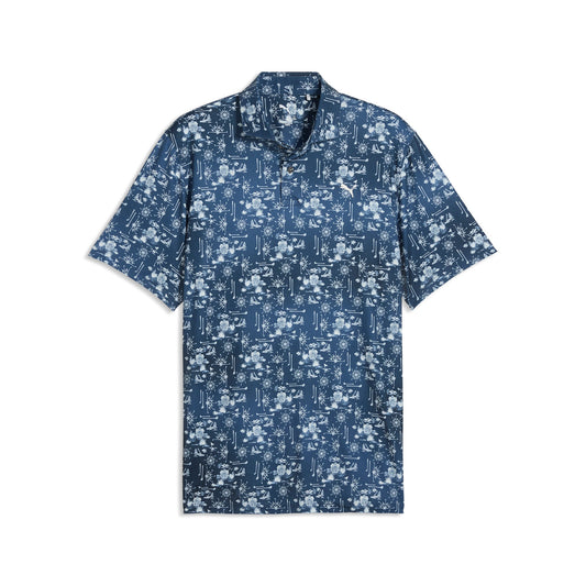 CLOUDSPUN Coastal Claret Golf Polo