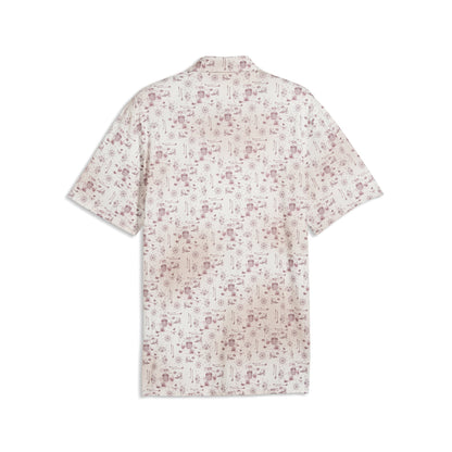 CLOUDSPUN Coastal Claret Golf Polo