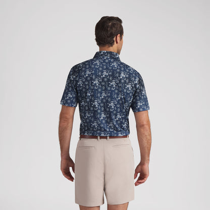 CLOUDSPUN Coastal Claret Golf Polo