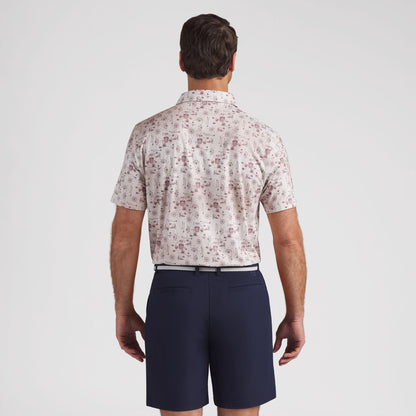 CLOUDSPUN Coastal Claret Golf Polo