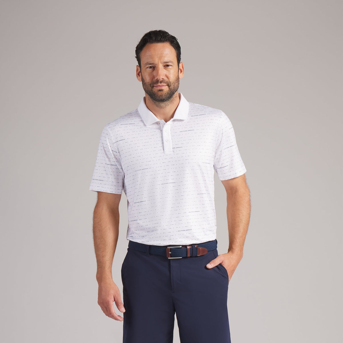 Volition Morse Golf Polo
