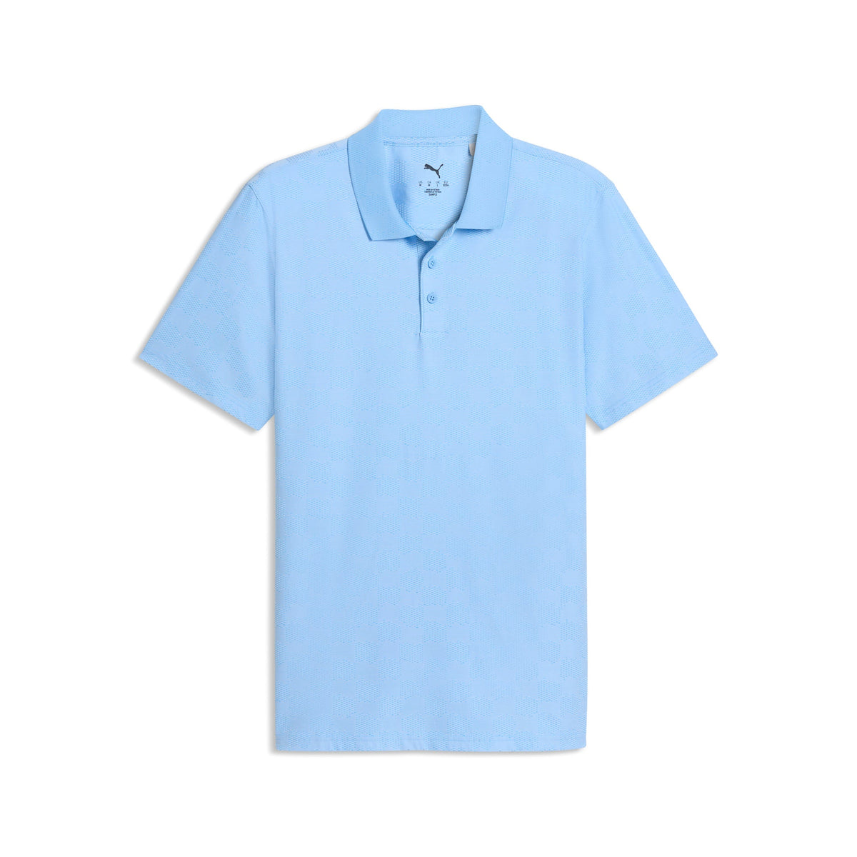MATTR Check Jacquard BN Golf Polo
