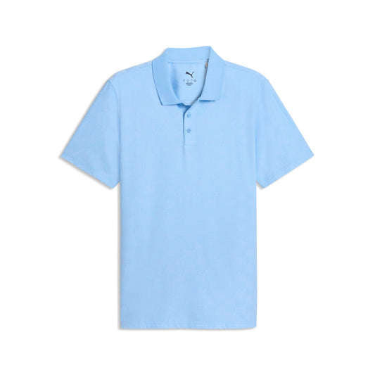 MATTR Check Jacquard BN Golf Polo