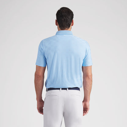 MATTR Check Jacquard BN Golf Polo