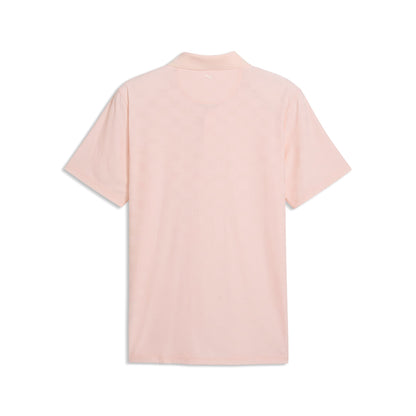 MATTR Check Jacquard BN Golf Polo