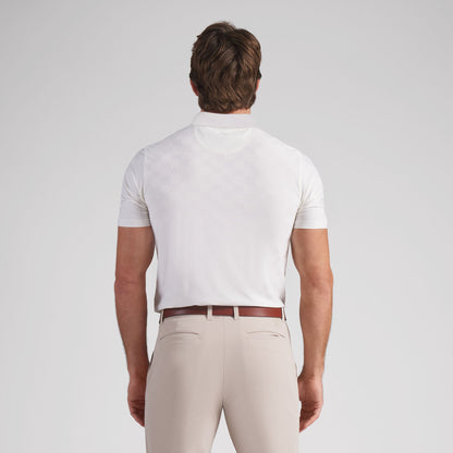 MATTR Check Jacquard BN Golf Polo