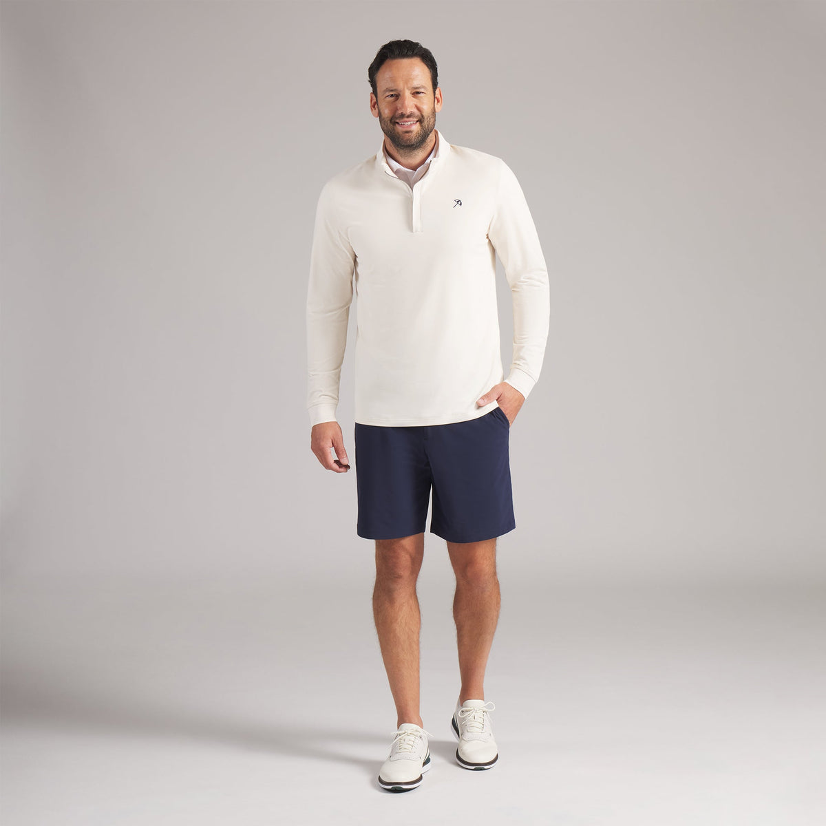 AP CLOUDSPUN Golf 1/4 Zip