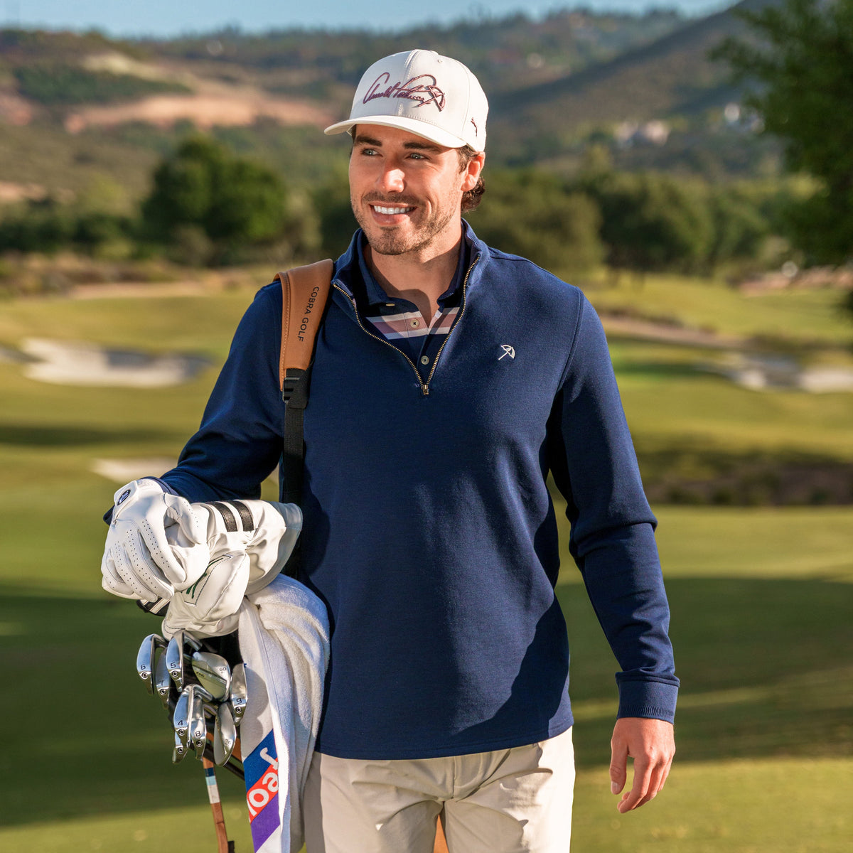 AP CLOUDSPUN Golf 1/4 Zip