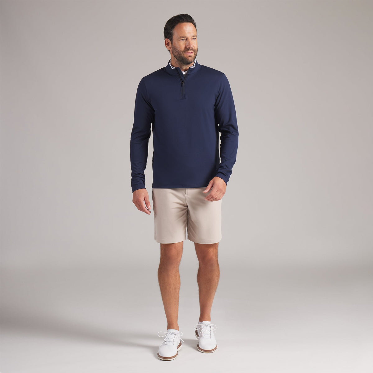 CLOUDSPUN Tech LS 1/4 Zip Golf Jacket