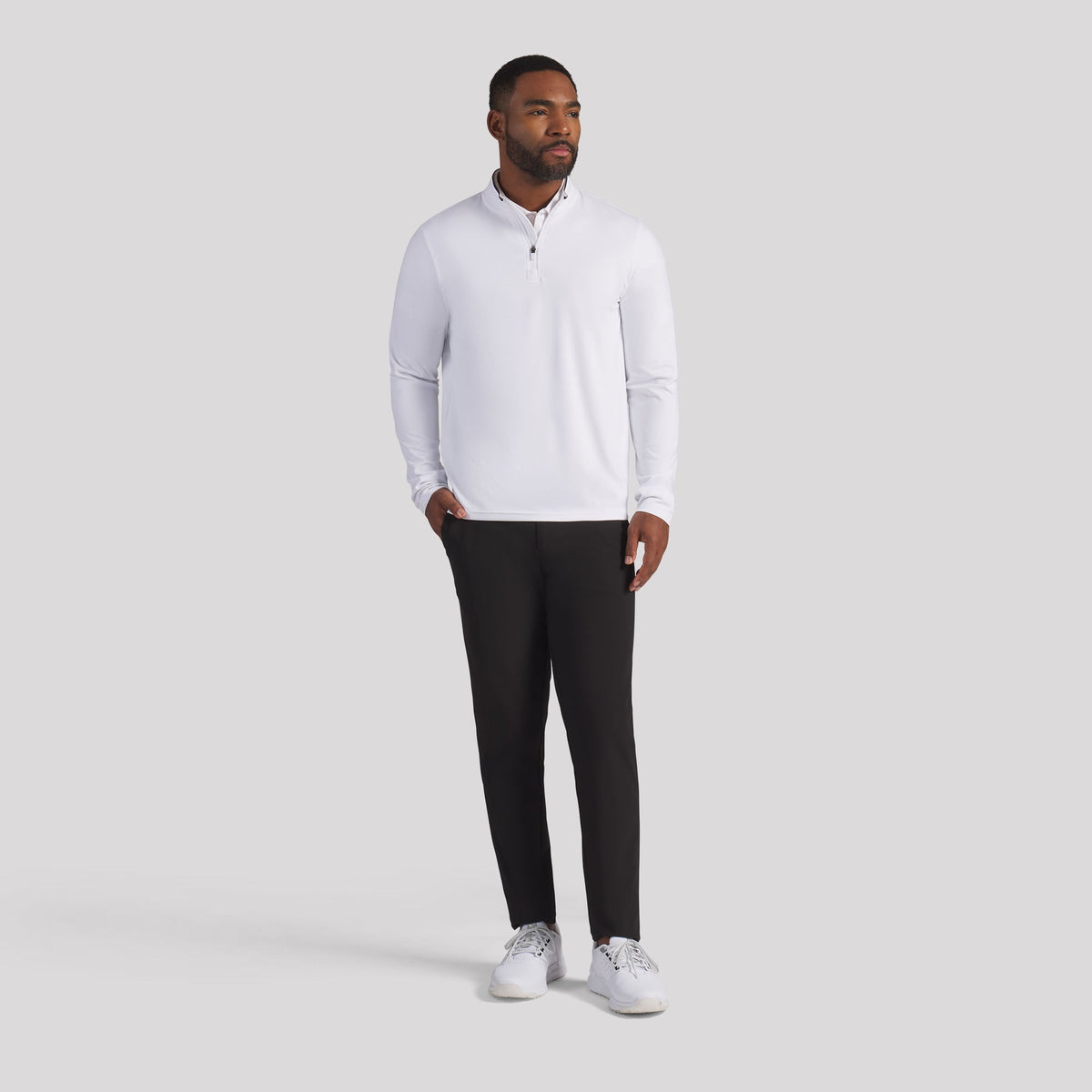 CLOUDSPUN Tech LS 1/4 Zip Golf Jacket