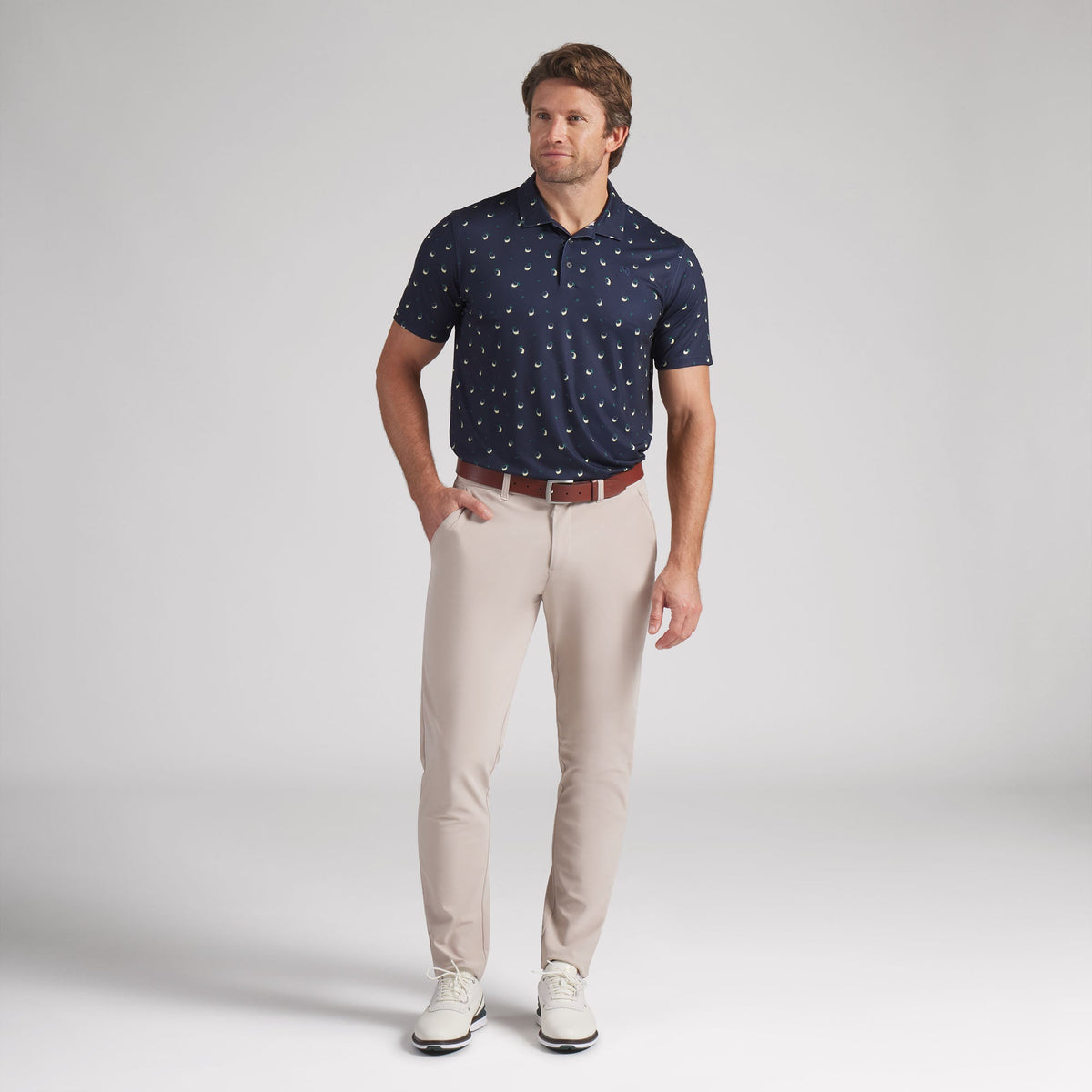 AP CLOUDSPUN Lemon Golf Polo