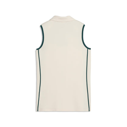 Women's AP Modalon Piped Sleeveless Golf Polo