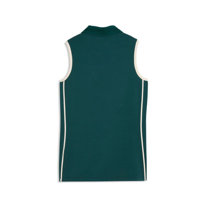 Women's AP Modalon Piped Sleeveless Golf Polo