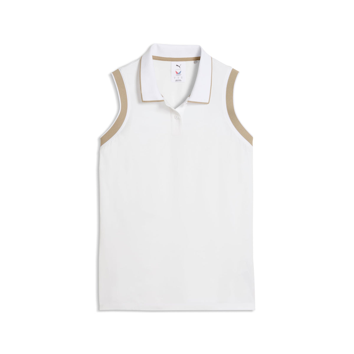 Women's Volition Solid Sleeveless Golf Polo