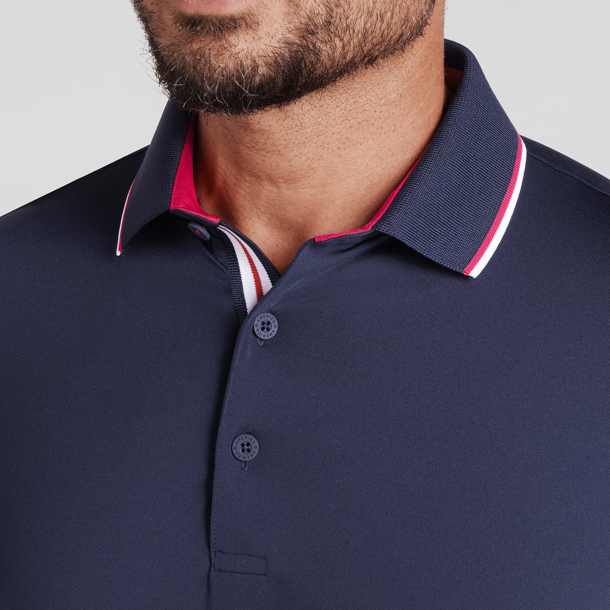 Volition Tipped Golf Polo