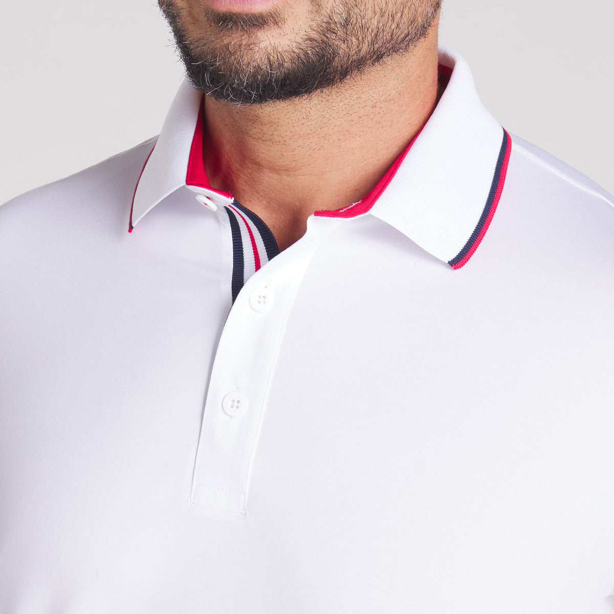Volition Tipped Golf Polo
