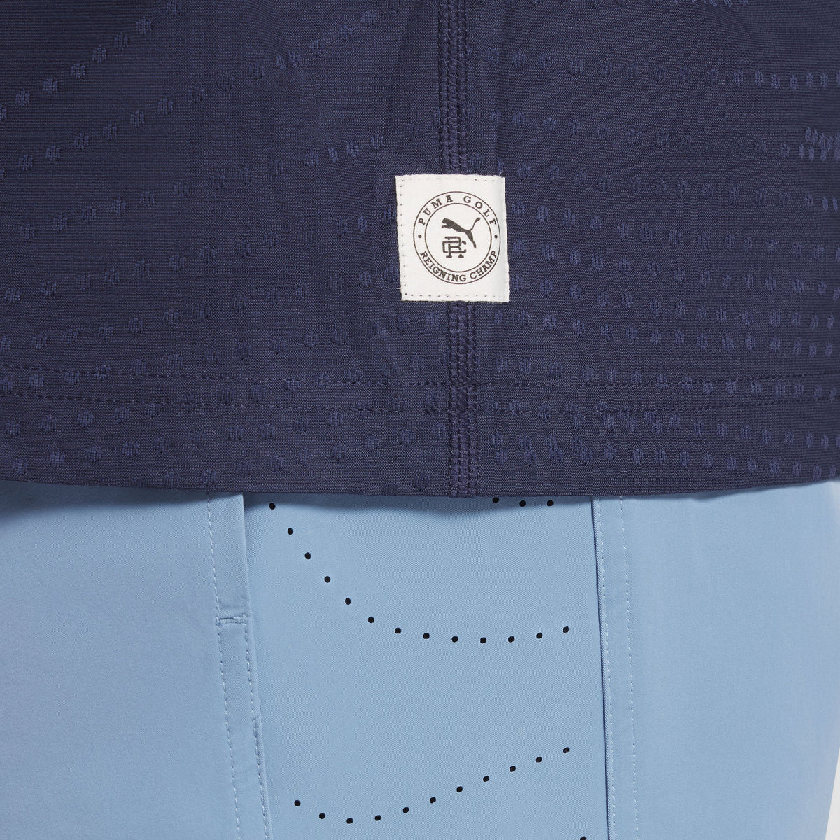 Reigning Champ Jacquard Golf Polo