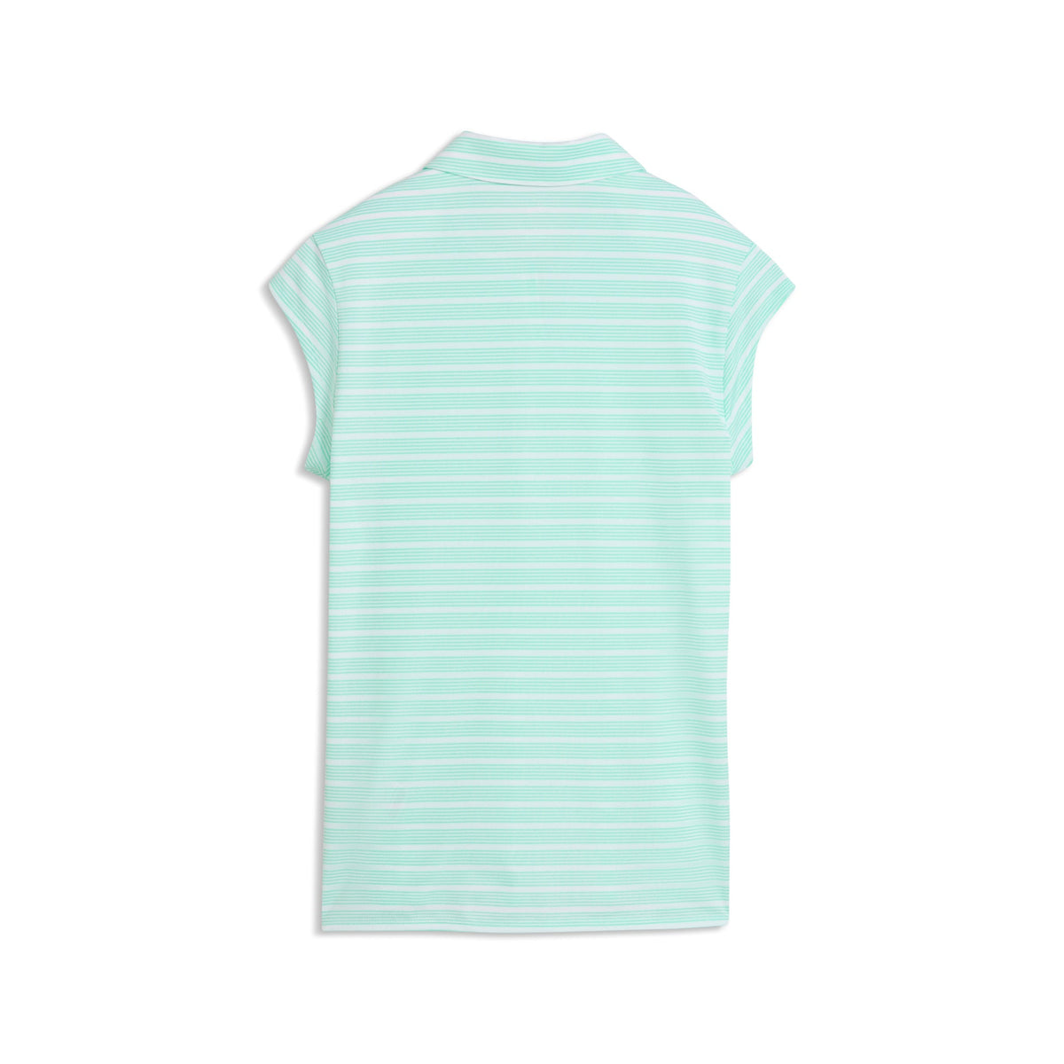 Women's Pique YD Stripe Cap Sleeve Golf Polo