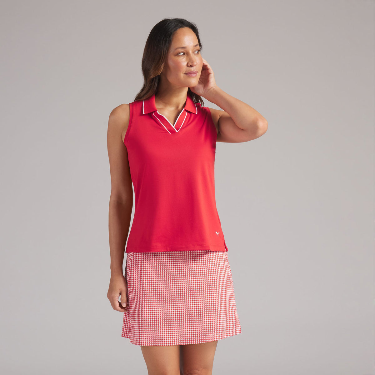 Women's CLOUDSPUN Essential Sleeveless Golf Polo