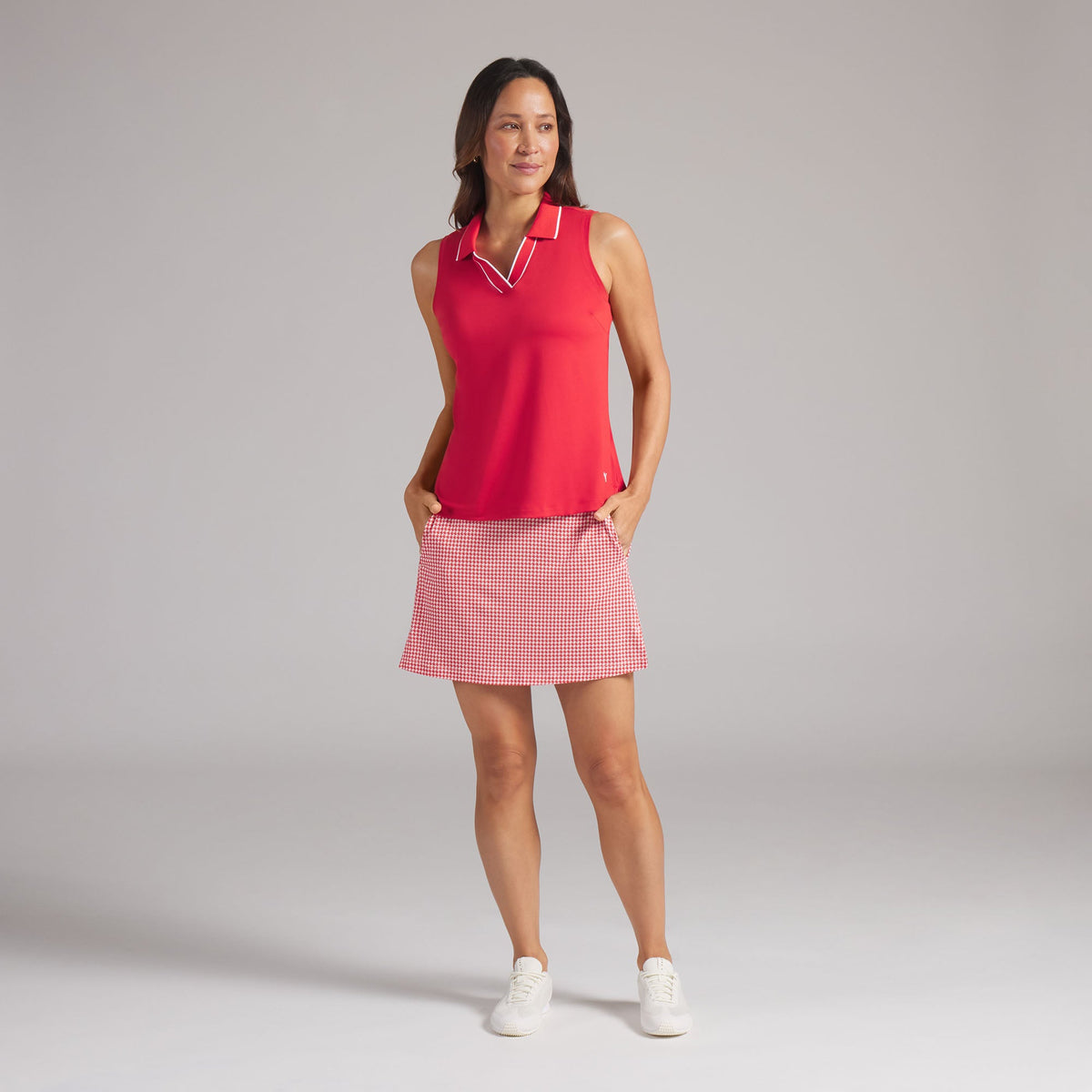 Women's CLOUDSPUN Essential Sleeveless Golf Polo