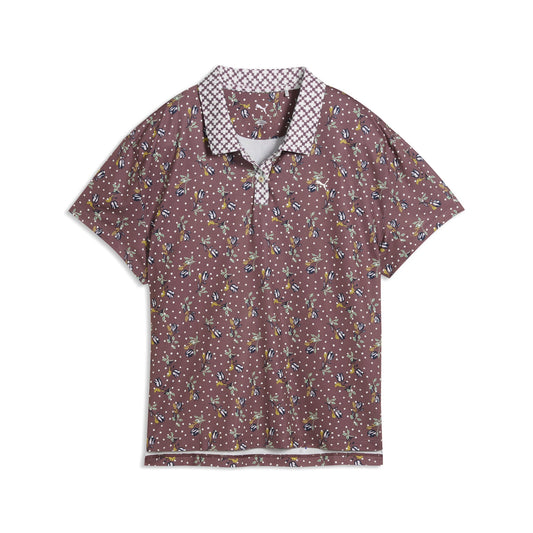 Women's Ezra Printed Golf Polo