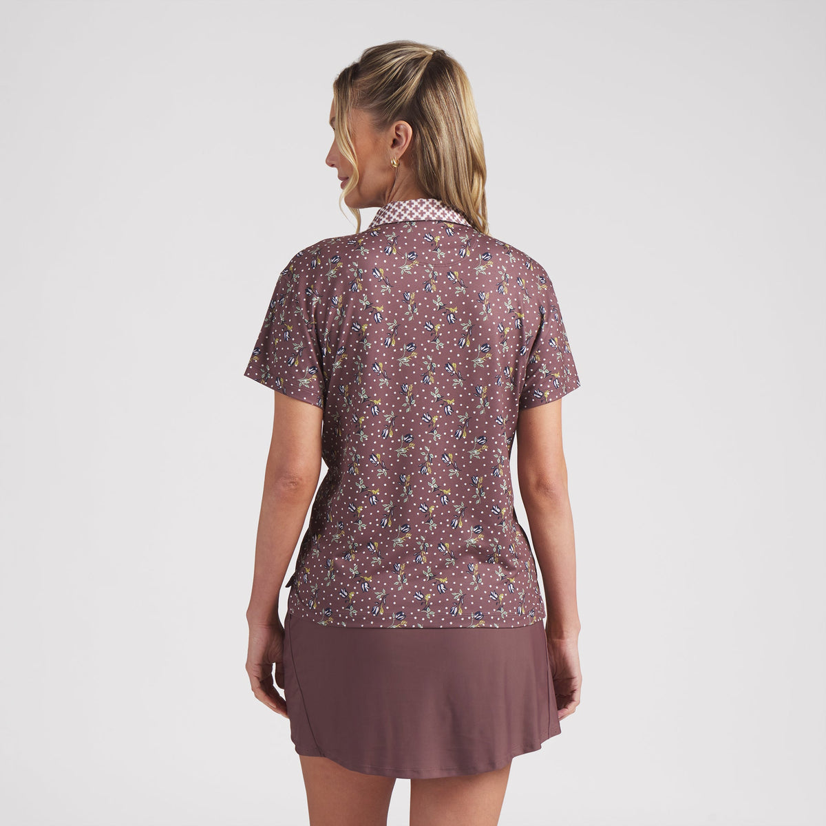 Women's Ezra Printed Golf Polo