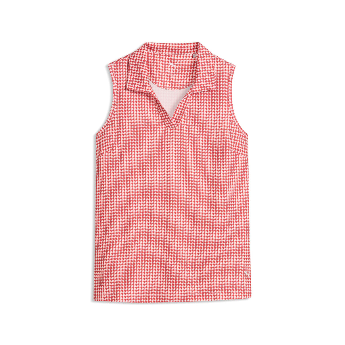 Women's CLOUDSPUN Mono Check Sleeveless Golf Polo