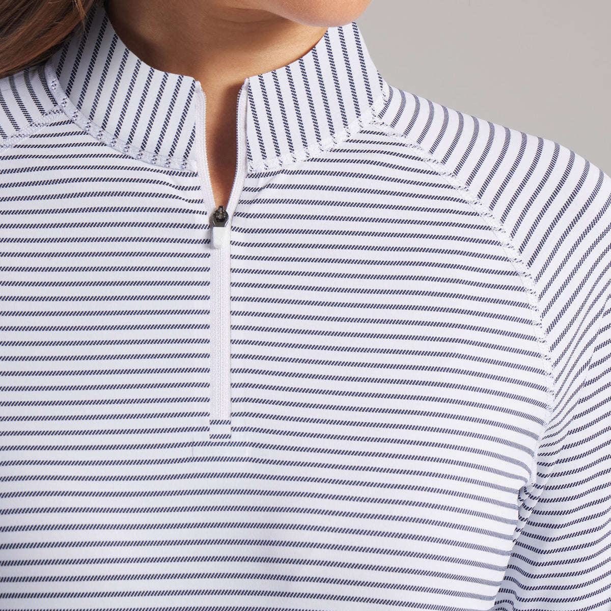 Women's UV Stripe 1/4 Zip Golf Jacket