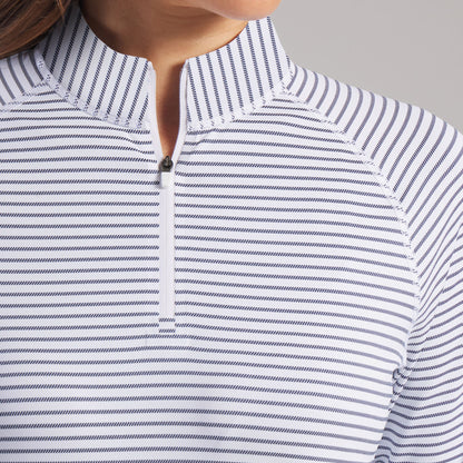 Women's UV Stripe 1/4 Zip Golf Jacket