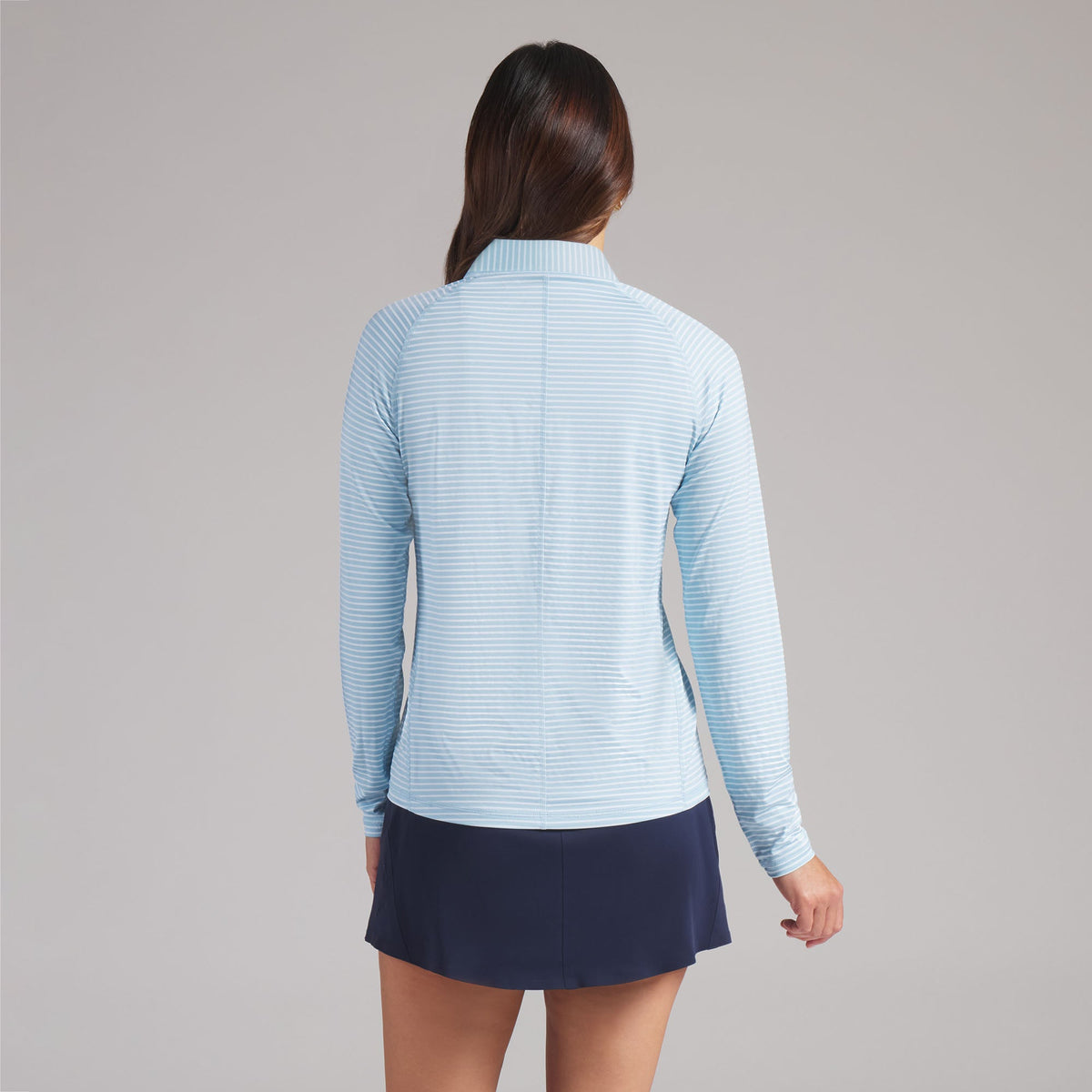 Women's UV Stripe 1/4 Zip Golf Jacket
