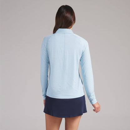 Women's UV Stripe 1/4 Zip Golf Jacket